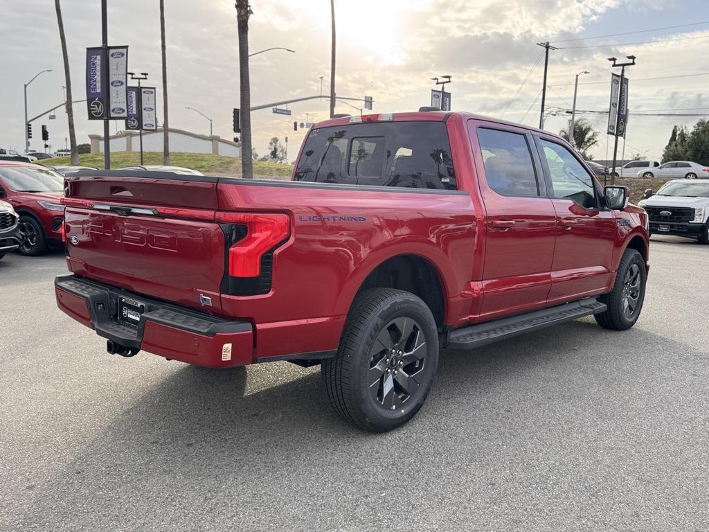 new 2025 Ford F-150 Lightning car, priced at $82,110