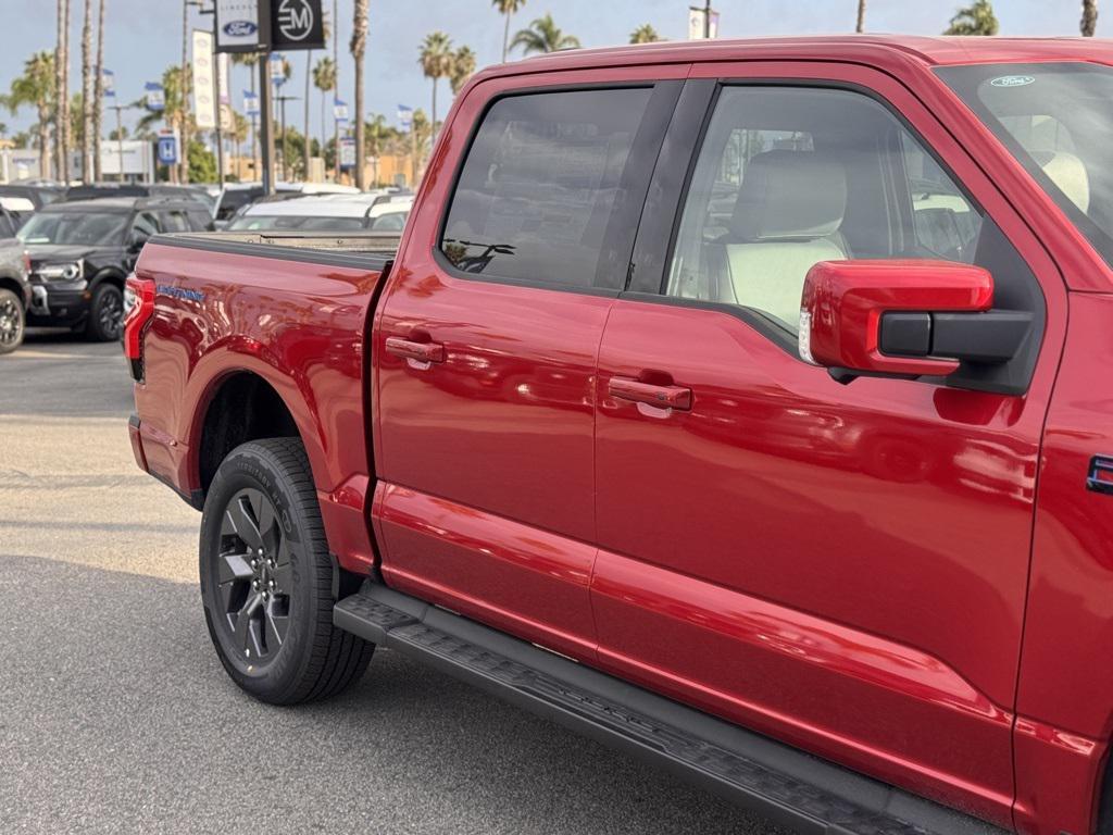 new 2025 Ford F-150 Lightning car, priced at $82,110