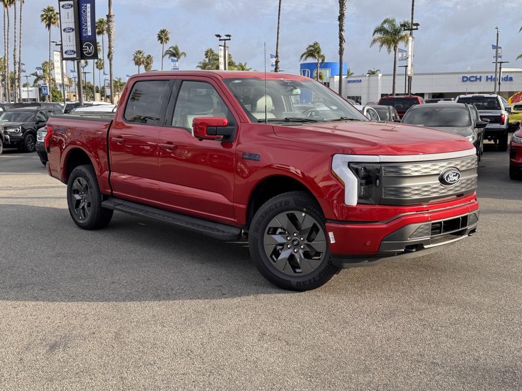 new 2025 Ford F-150 Lightning car, priced at $82,110