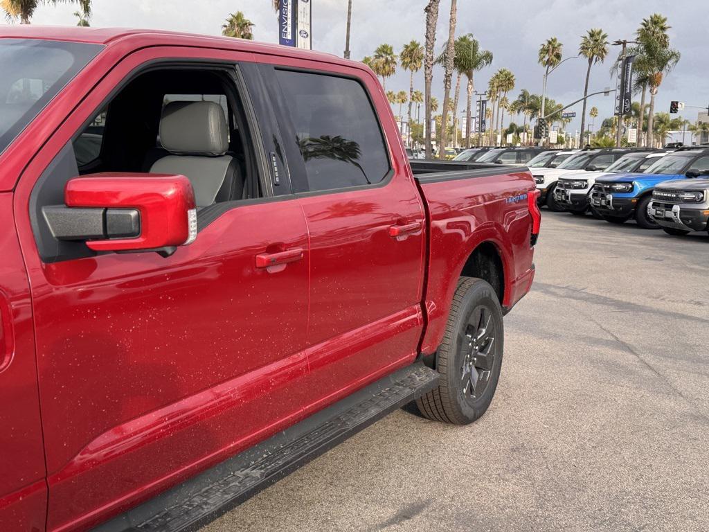 new 2025 Ford F-150 Lightning car, priced at $82,110