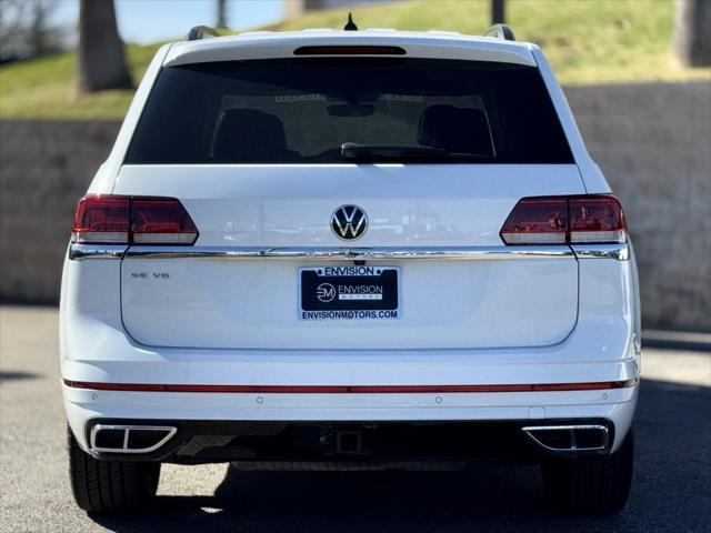 used 2021 Volkswagen Atlas car, priced at $25,858