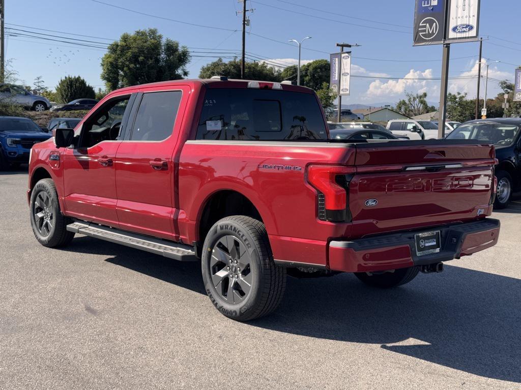 new 2025 Ford F-150 Lightning car, priced at $81,085