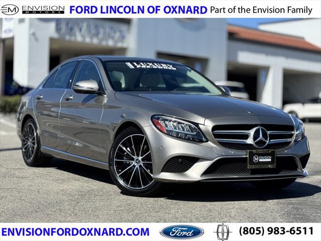 used 2021 Mercedes-Benz C-Class car, priced at $26,991