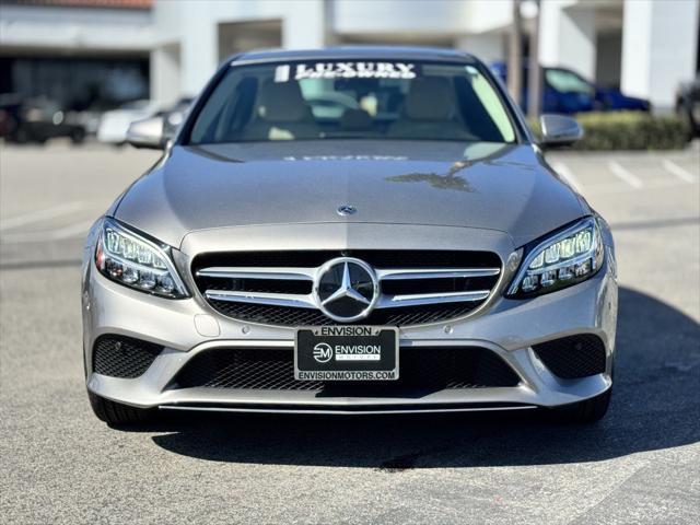 used 2021 Mercedes-Benz C-Class car, priced at $26,991