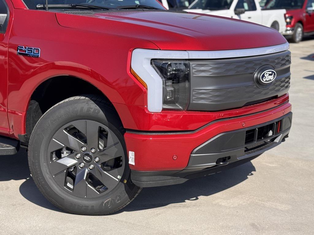 new 2025 Ford F-150 Lightning car, priced at $75,605