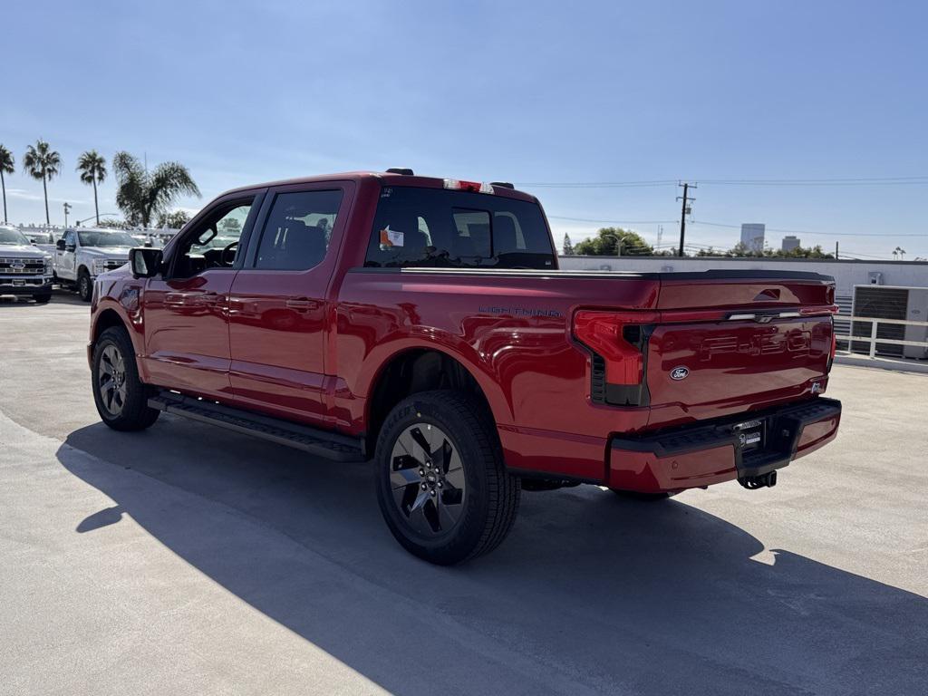 new 2025 Ford F-150 Lightning car, priced at $75,605