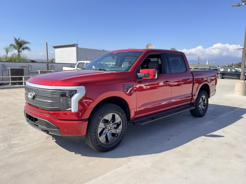 new 2025 Ford F-150 Lightning car, priced at $75,605