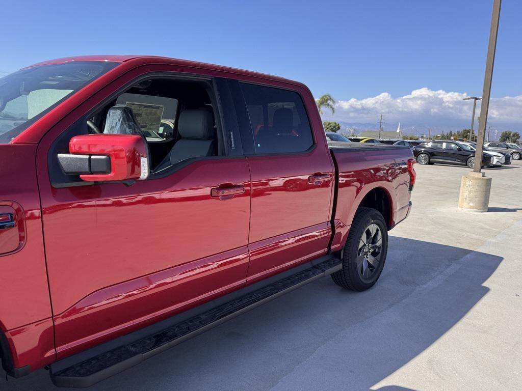 new 2025 Ford F-150 Lightning car, priced at $75,605