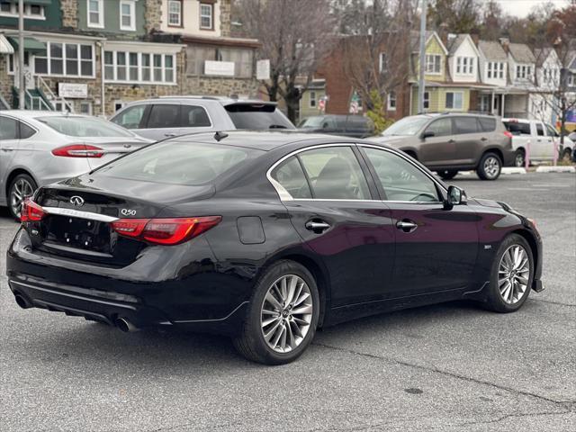 used 2018 INFINITI Q50 car, priced at $22,000