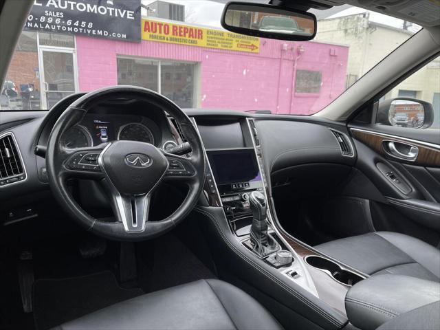 used 2018 INFINITI Q50 car, priced at $22,000