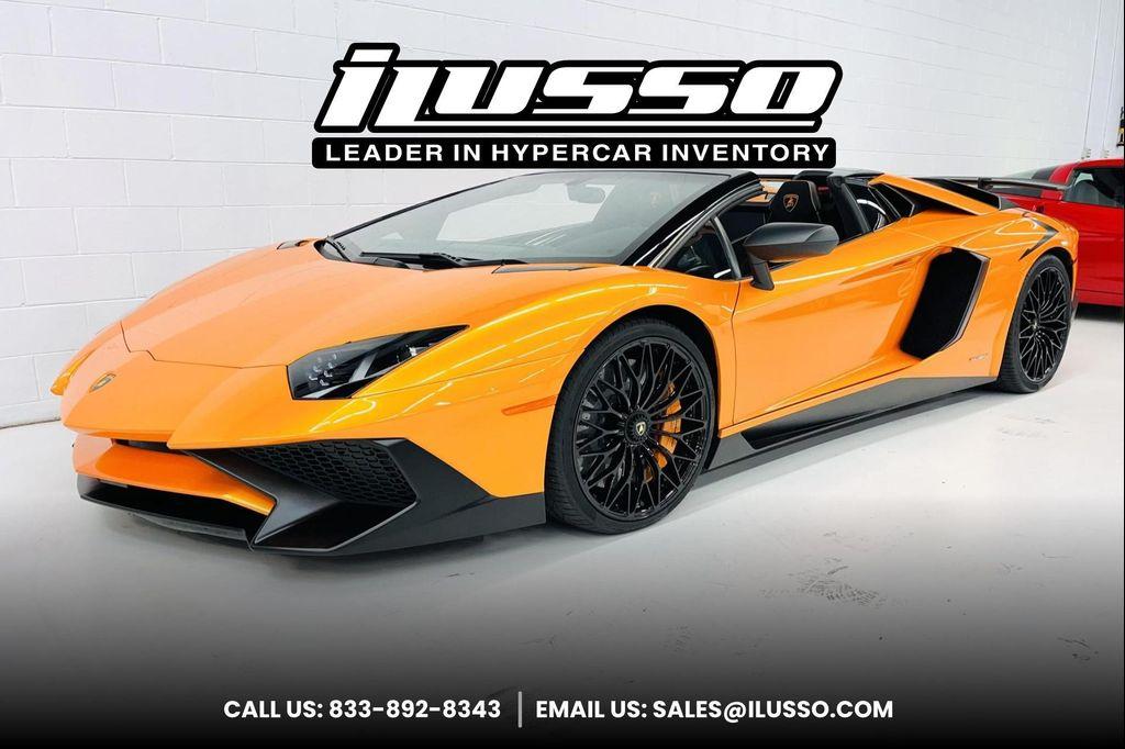 used 2017 Lamborghini Aventador car, priced at $775,000