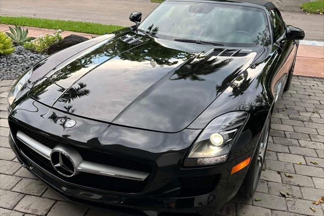 used 2012 Mercedes-Benz SLS AMG car, priced at $124,900