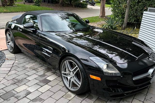 used 2012 Mercedes-Benz SLS AMG car, priced at $124,900