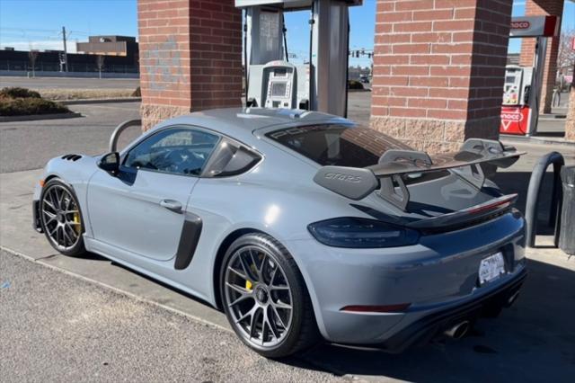 used 2023 Porsche 718 Cayman car, priced at $245,000