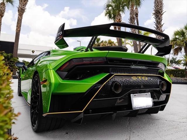 used 2021 Lamborghini Huracan STO car, priced at $390,000