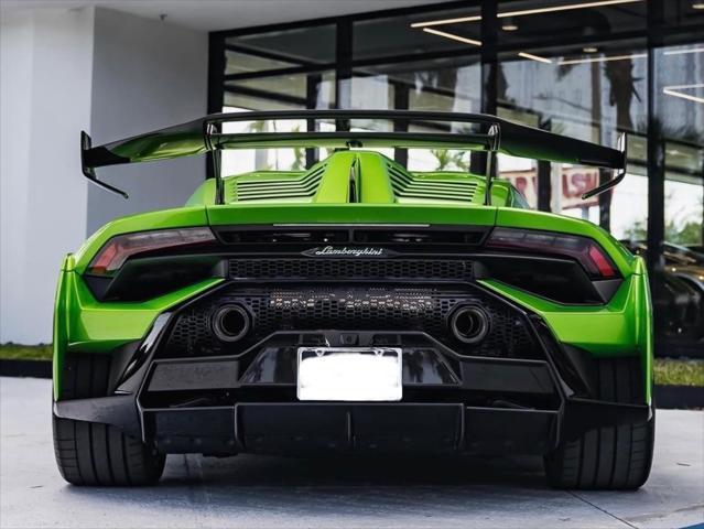 used 2021 Lamborghini Huracan STO car, priced at $390,000