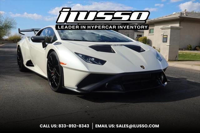 used 2023 Lamborghini Huracan STO car, priced at $424,900