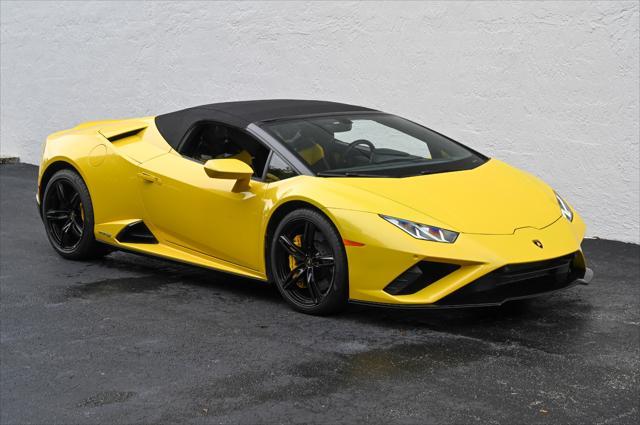 used 2022 Lamborghini Huracan EVO car, priced at $269,999