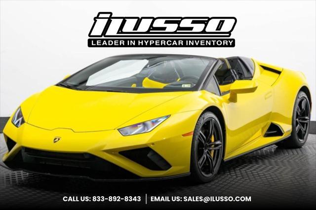 used 2022 Lamborghini Huracan EVO car, priced at $275,000