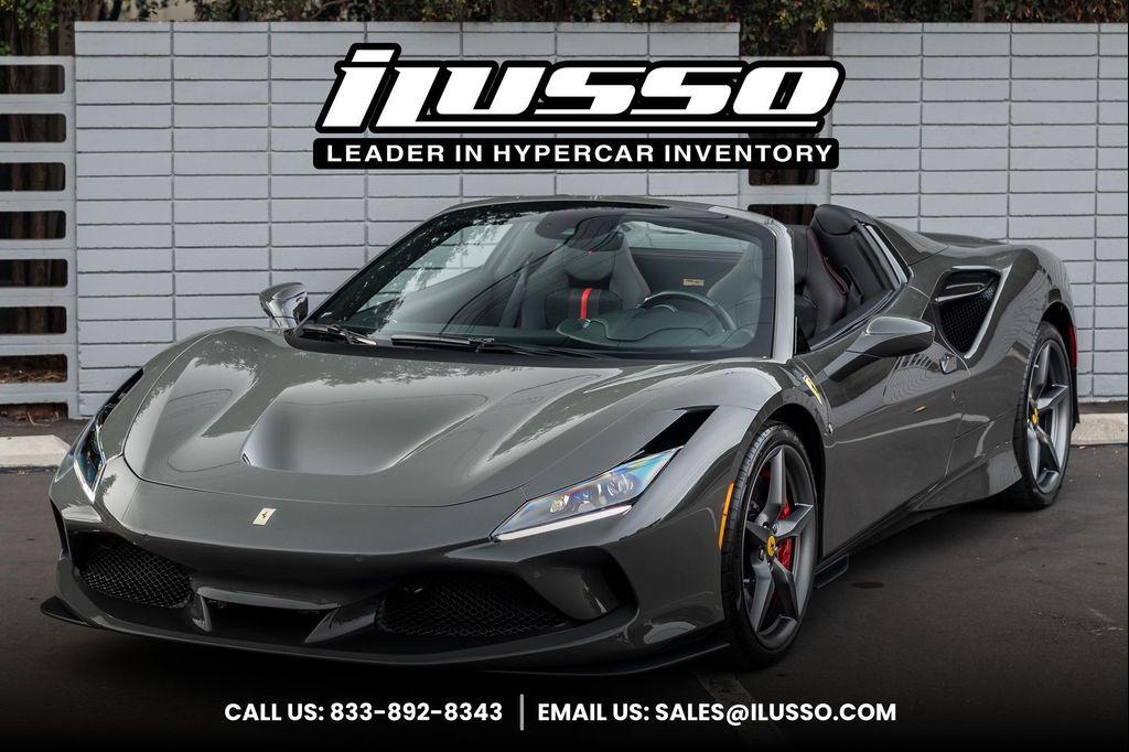 used 2021 Ferrari F8 Spider car, priced at $419,000