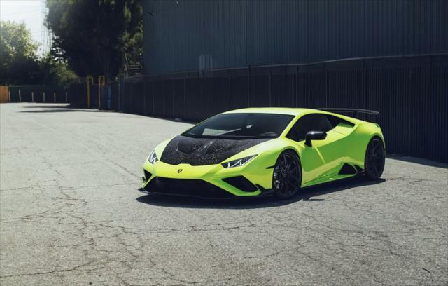 used 2021 Lamborghini Huracan EVO car, priced at $259,900