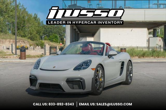 used 2020 Porsche 718 Spyder car, priced at $143,900