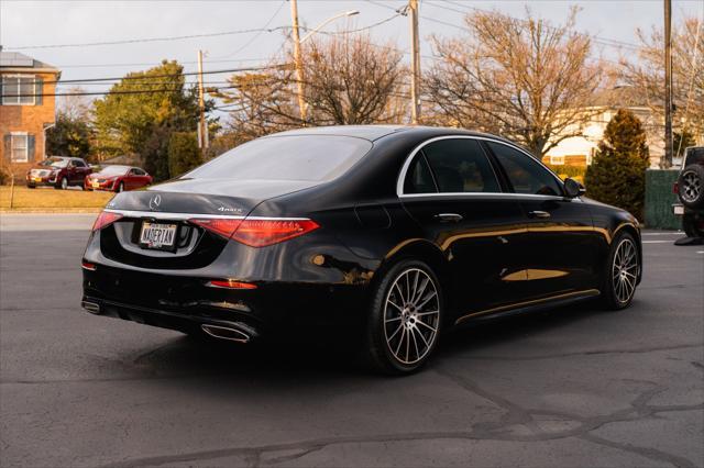 used 2022 Mercedes-Benz S-Class car, priced at $90,000