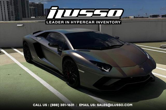 used 2018 Lamborghini Aventador S car, priced at $455,000