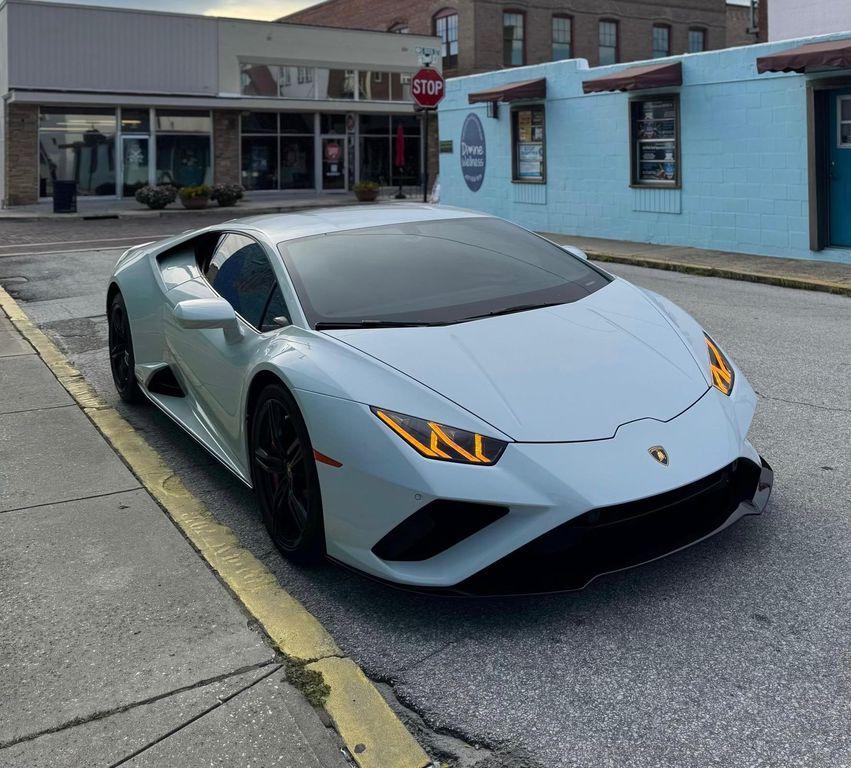 used 2020 Lamborghini Huracan EVO car, priced at $249,900