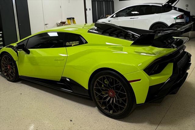 used 2023 Lamborghini Huracan STO car, priced at $415,000