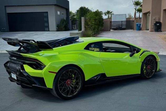 used 2023 Lamborghini Huracan STO car, priced at $415,000