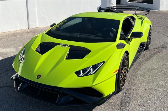 used 2023 Lamborghini Huracan STO car, priced at $415,000