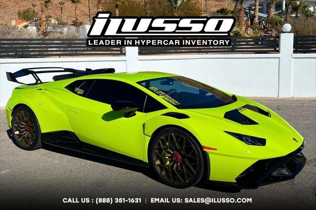 used 2023 Lamborghini Huracan STO car, priced at $415,000