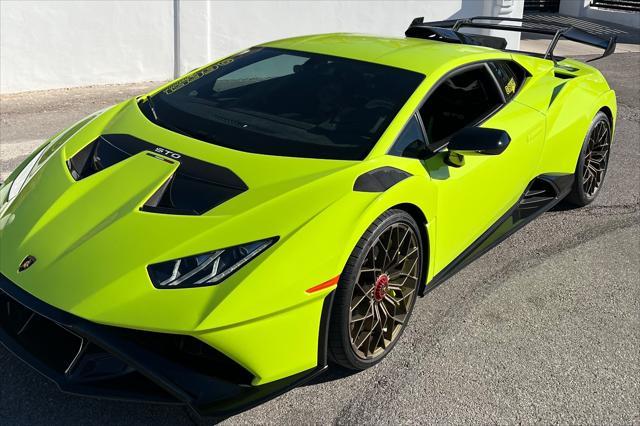 used 2023 Lamborghini Huracan STO car, priced at $415,000