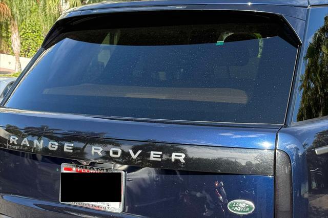 used 2023 Land Rover Range Rover car, priced at $119,000