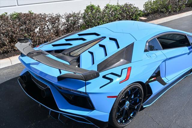 used 2019 Lamborghini Aventador SVJ car, priced at $699,000