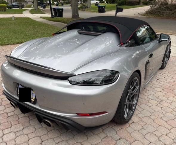 used 2024 Porsche 718 Spyder car, priced at $262,900