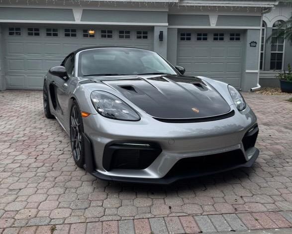 used 2024 Porsche 718 Spyder car, priced at $262,900