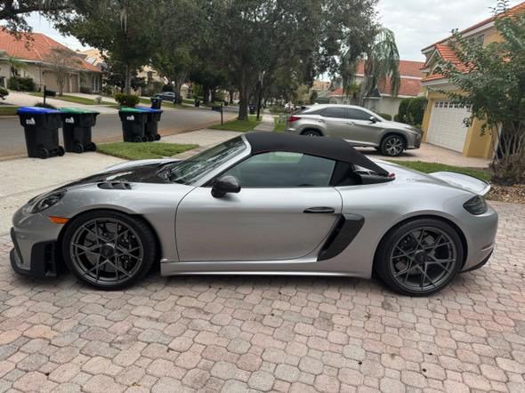 used 2024 Porsche 718 Spyder car, priced at $262,900