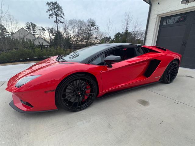 used 2018 Lamborghini Aventador S car, priced at $405,000