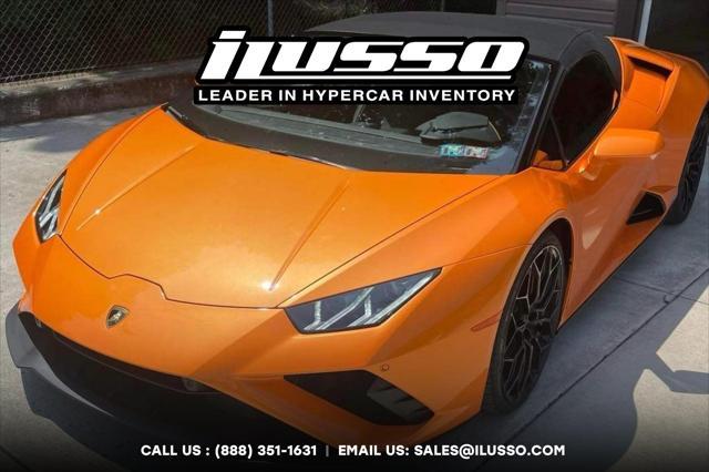 used 2021 Lamborghini Huracan EVO car, priced at $324,500