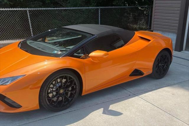 used 2021 Lamborghini Huracan EVO car, priced at $324,500