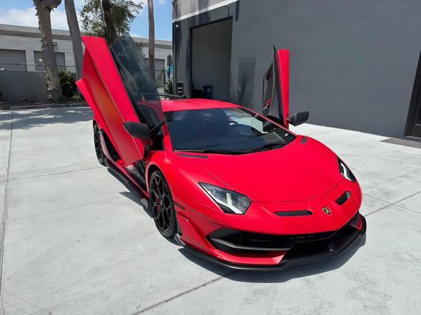 used 2019 Lamborghini Aventador SVJ car, priced at $799,900