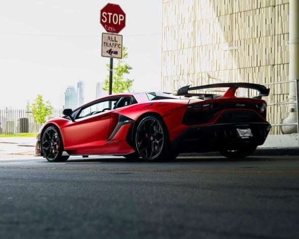 used 2019 Lamborghini Aventador SVJ car, priced at $799,900