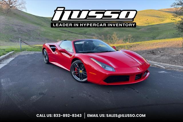 used 2018 Ferrari 488 Spider car, priced at $249,900