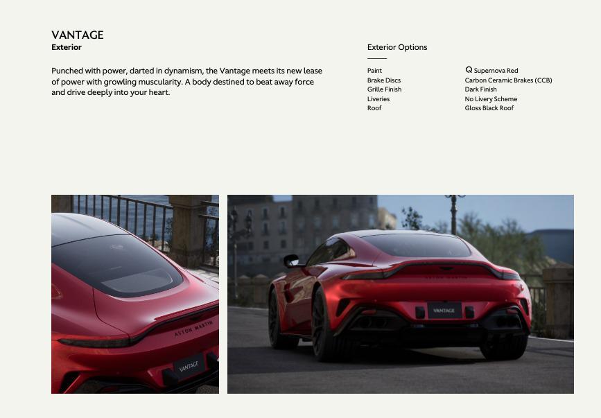 used 2025 Aston Martin Vantage car, priced at $239,999