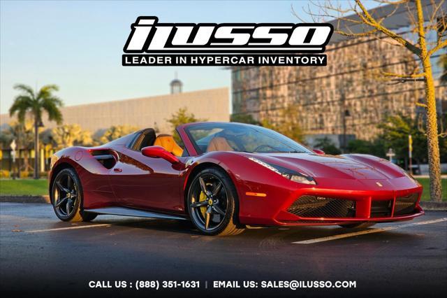 used 2017 Ferrari 488 Spider car, priced at $276,500