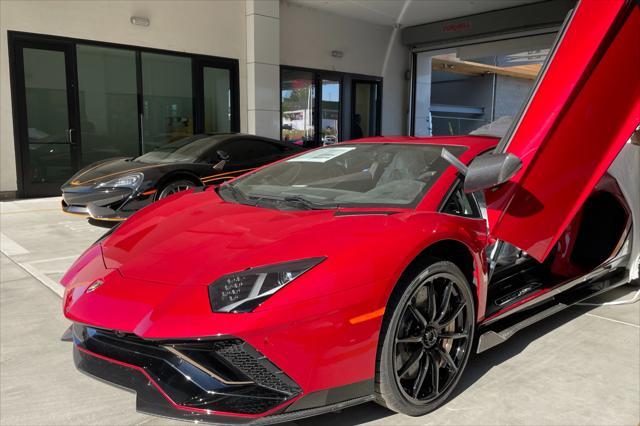 used 2022 Lamborghini Aventador SVJ car, priced at $749,000