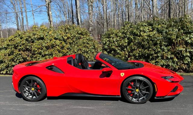 used 2022 Ferrari SF90 Spider car, priced at $619,999