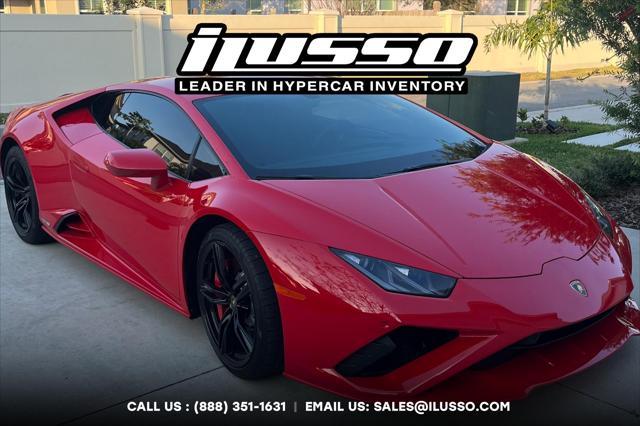 used 2021 Lamborghini Huracan EVO car, priced at $279,990